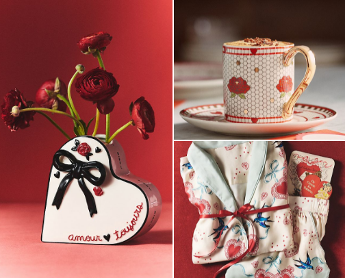 Anthropologie Valentine's Day Shop JUDGED! cover photo collage