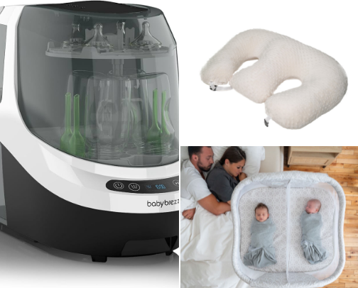 Twin Mom Must Haves cover photo collage