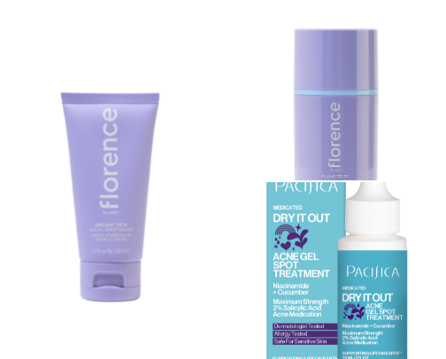 Fav Skincare cover photo collage