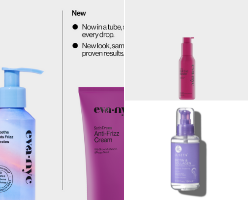 Favorite Hair products cover photo collage