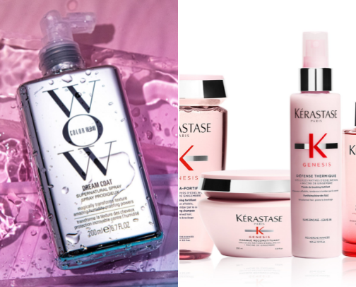Hair care cover photo collage