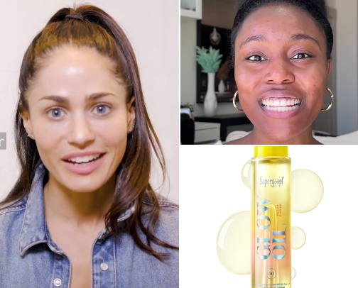 Skincare essentials and splurges cover photo collage