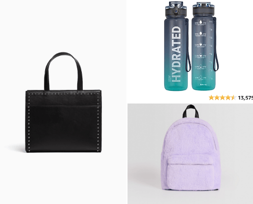 Everyday essentials for a girl on the go cover photo collage