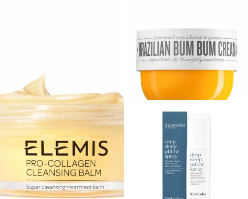 The best product to care your body ✨💎 cover photo collage