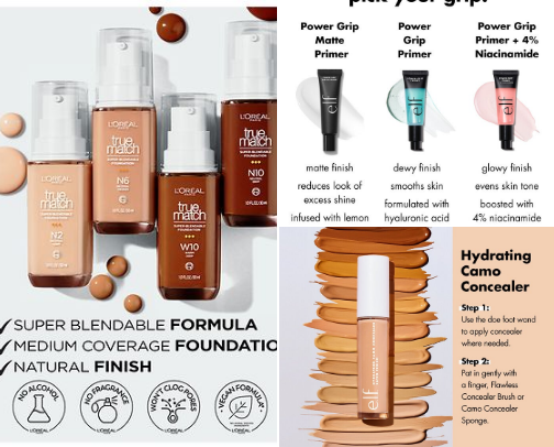 Affordable Makeup Recommendations 💄 cover photo collage