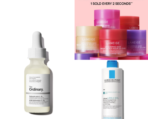 My favorite beauty recs cover photo collage