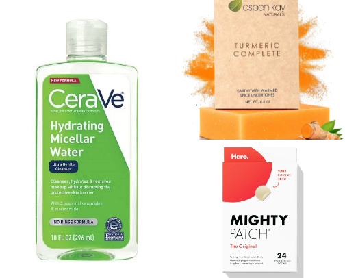 SKIN glow-up!!! cover photo collage