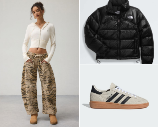Effortless Cool Mom Style 🖤 cover photo collage