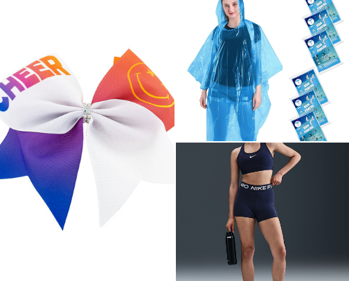 Cheer necessities!!! cover photo collage