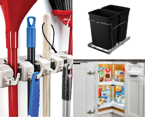 Kitchen Organization! cover photo collage