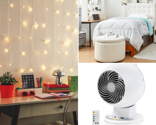 College Dorm Must Haves cover photo collage