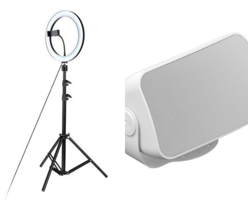 Light up cover photo collage