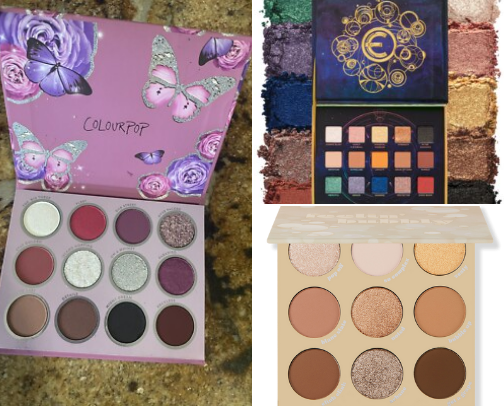 my favorite eyeshadows & palettes! cover photo collage