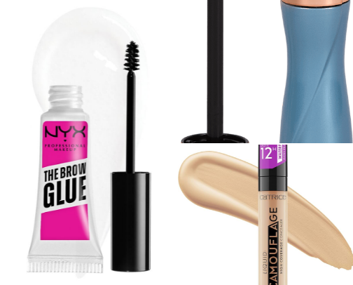 On-budget drug store make up cover photo collage