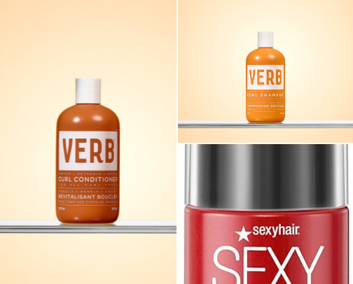 Haircare hero’s cover photo collage