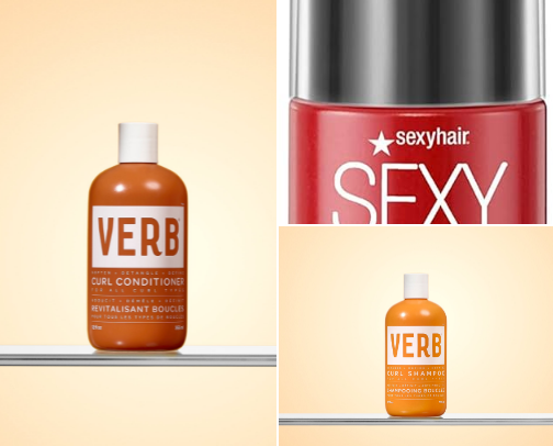 Haircare hero’s cover photo collage