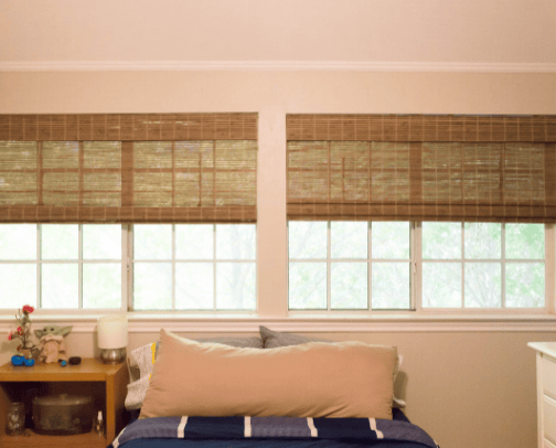 Update Windows With Cordless Bamboo Shades cover photo collage