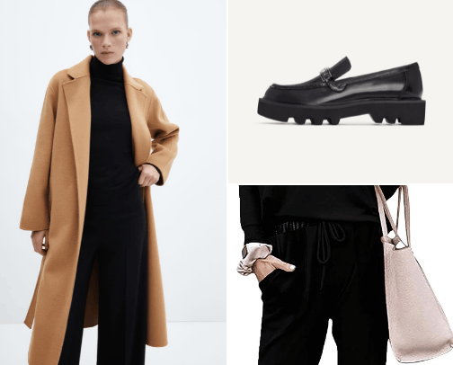 Women's fashion for fall cover photo collage