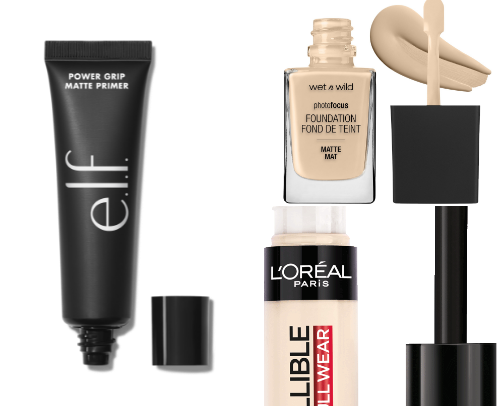 Full face affordable makeup💄for oily skin✨️ cover photo collage