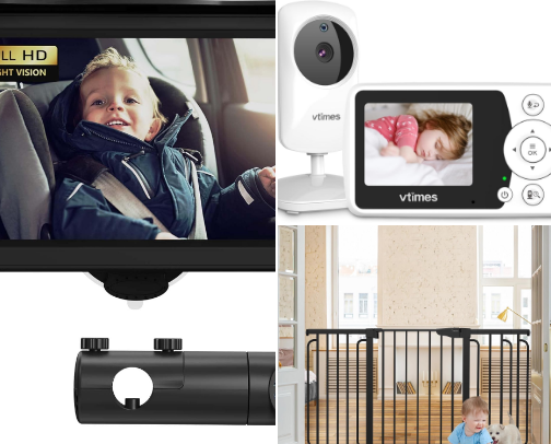 Saftey Must Haves from a Mom of 3 cover photo collage