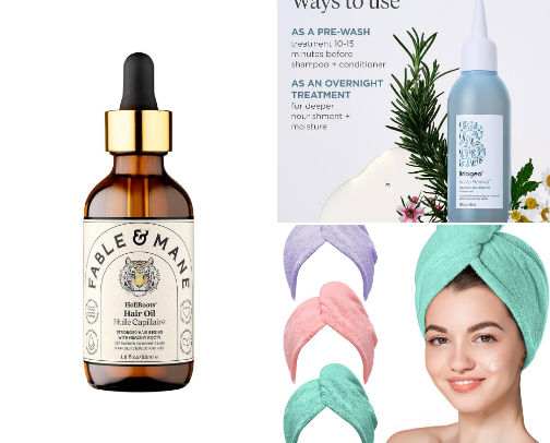 The products that saved my hair! cover photo collage