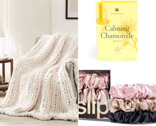 Nighttime Essentials for a Soft, Relaxing Evening 🤍 cover photo collage