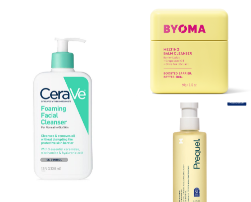 Combo-Oily Skin-Loving Skincare Recs cover photo collage