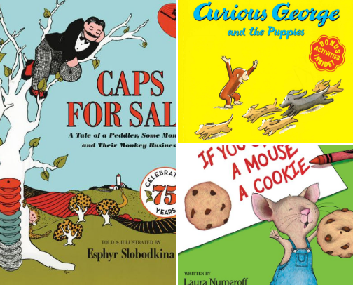 Classic Educational Baby Books cover photo collage