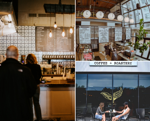 Edmonton Cafes cover photo collage