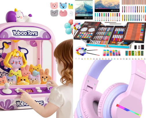 Gift Guide for 8-Year-Old Girls cover photo collage