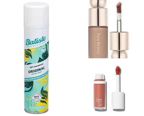 Makeup, hair & skin cover photo collage