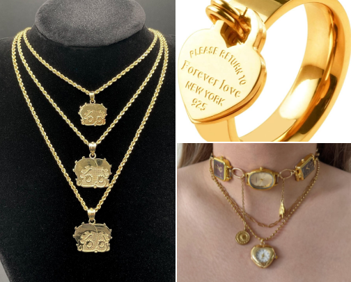 unique Jewelry that’ll make everyone envious🫦💳💍💎 cover photo collage