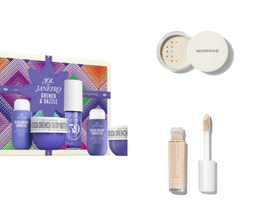 Skincare and makeup essentials that you will definitely find in my bathroom! cover photo collage