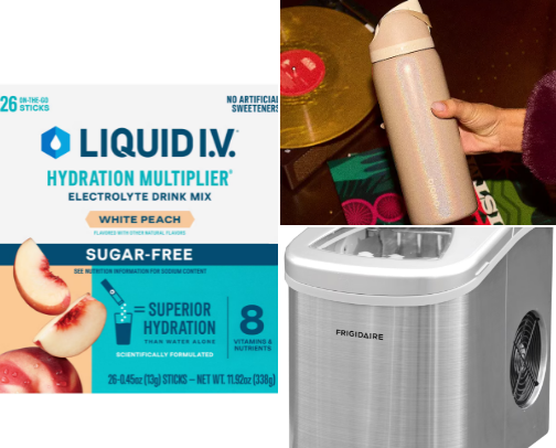 Hydration 💦🧊 cover photo collage