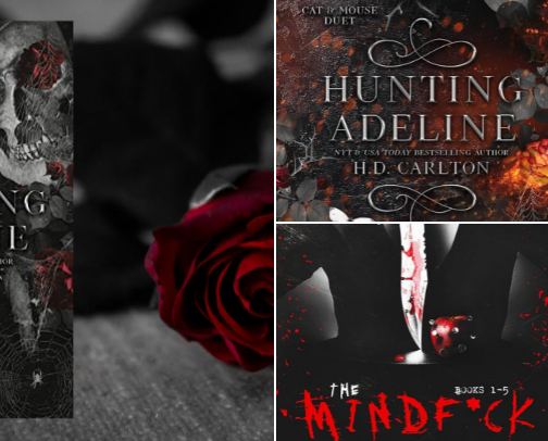 If You Love Toxic Men, Come Sit With Me — Dark Romance Book Recs cover photo collage