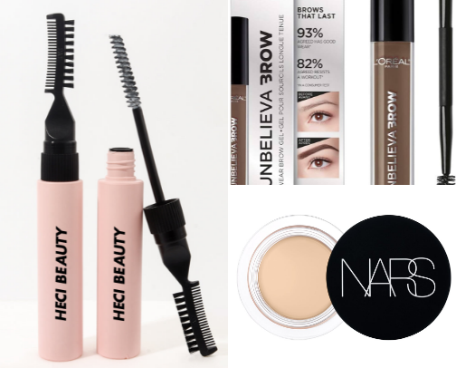 Baddie makeup look cover photo collage
