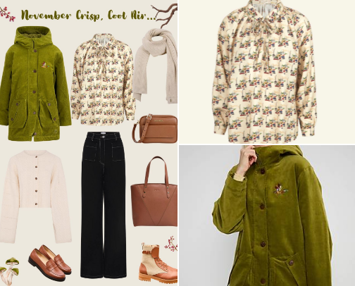 November Crisp, Cool Air - The Perfect Cold Day Outfit cover photo collage