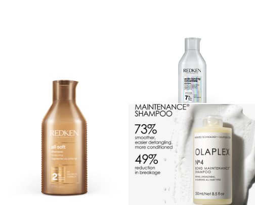 Haircare cover photo collage