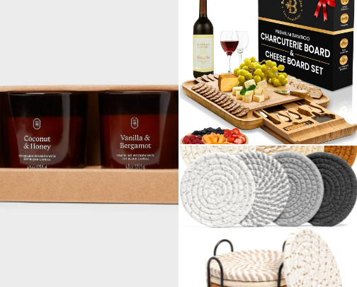 House Warming gifts cover photo collage