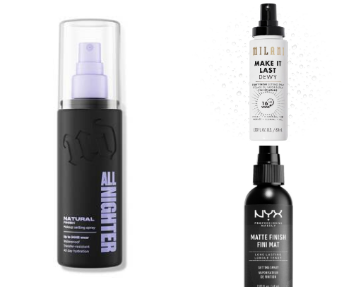 Top 20 Makeup Setting Sprays That Actually Work cover photo collage