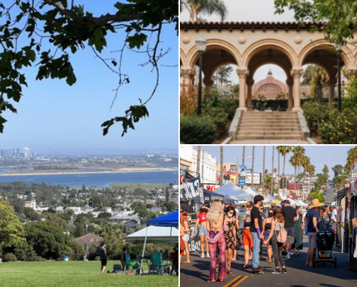 Free San Diego Activities-Outdoors cover photo collage