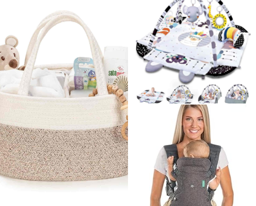 Newborn Baby must-haves cover photo collage