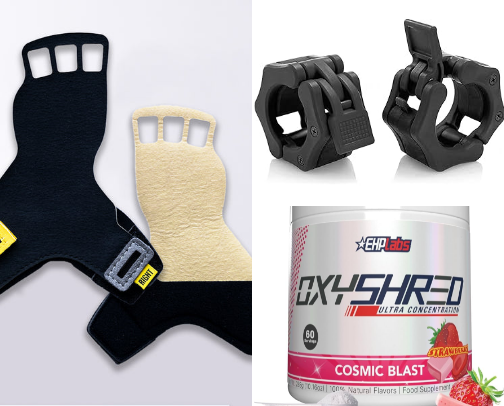 GYM ESSENTIALS 🏋🏽‍♀️ cover photo collage