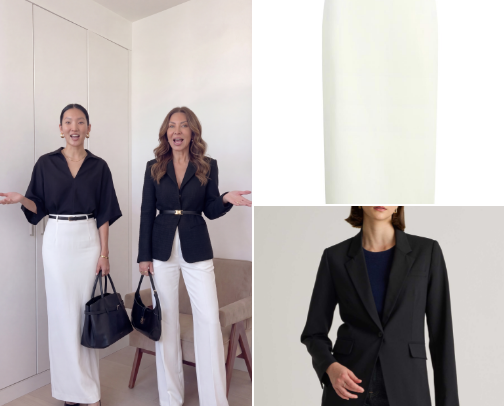 white + black cover photo collage