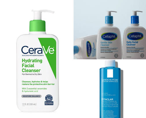 must buy skincare products💜 cover photo collage