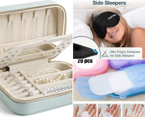 TRAVEL ESSENTIALS cover photo collage