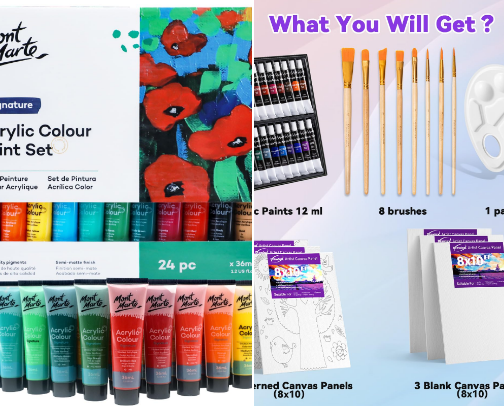 Art Tools for Newbies🫟🎨🖌️ cover photo collage