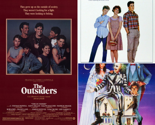 My favorite 80s movies cover photo collage