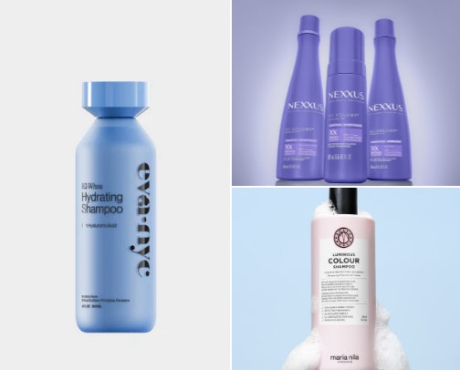 haircare cover photo collage