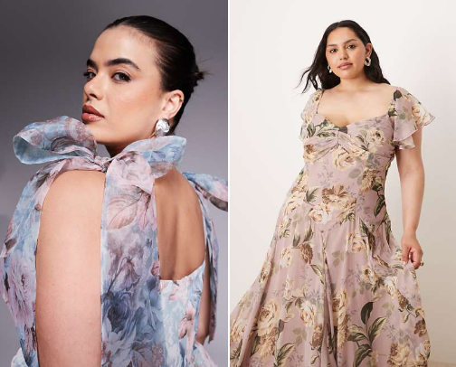 Plus size girls: found the perfect wedding guest dress cover photo collage